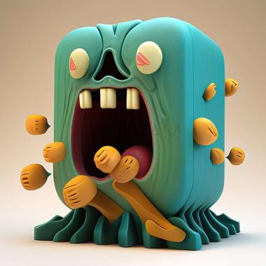 3D model Tales from Space Mutant Blobs Attack game (STL)